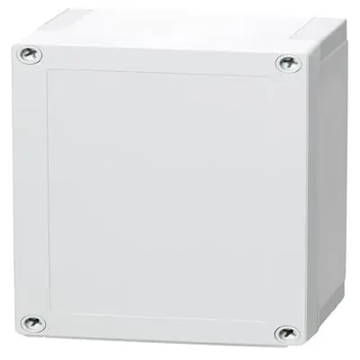 Produktfoto 1 von Fibox PC; Universalgehäuse; Polycarbonat; Weiß; IK08 IP67, IP66 Breite 100 mm Höhe 130 mm Länge 180 mm