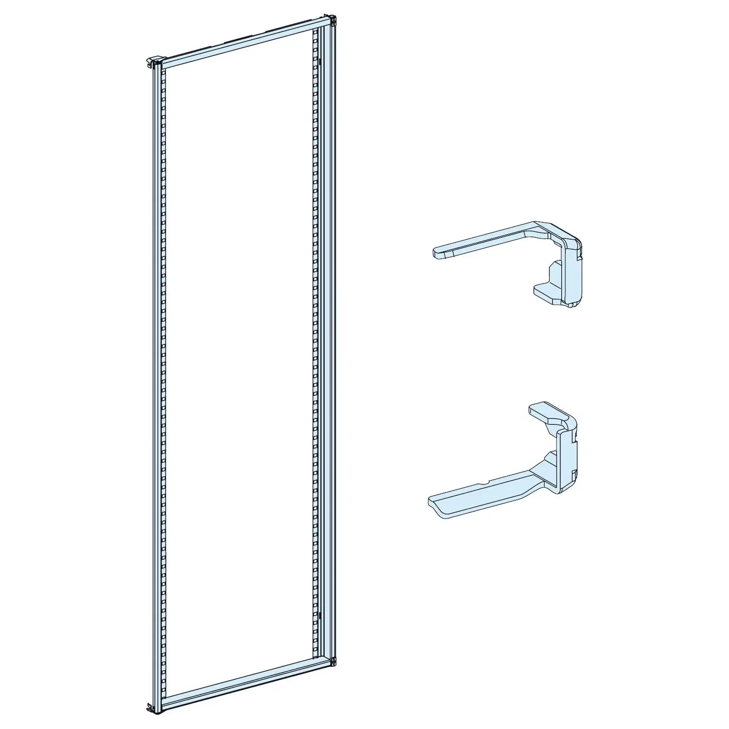 Produktfoto 1 von Schneider Electric Frontplatte, 2000 x 400mm, für PrismaSeT P Kabinenschacht PrismaSeT