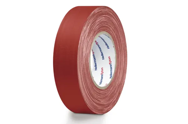 Produktfoto 1 von HellermannTyton HellermannTyton Baumwolle Isolierband Rot,  Stärke  0.31 mm x 50 mm x 50 m, -80 °C bis 538 °C