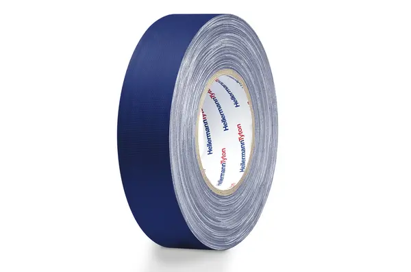 HellermannTyton HellermannTyton Baumwolle Isolierband Blau,  Stärke  0.31 mm x 50 mm x 50 m, -30 °C bis 80 °C