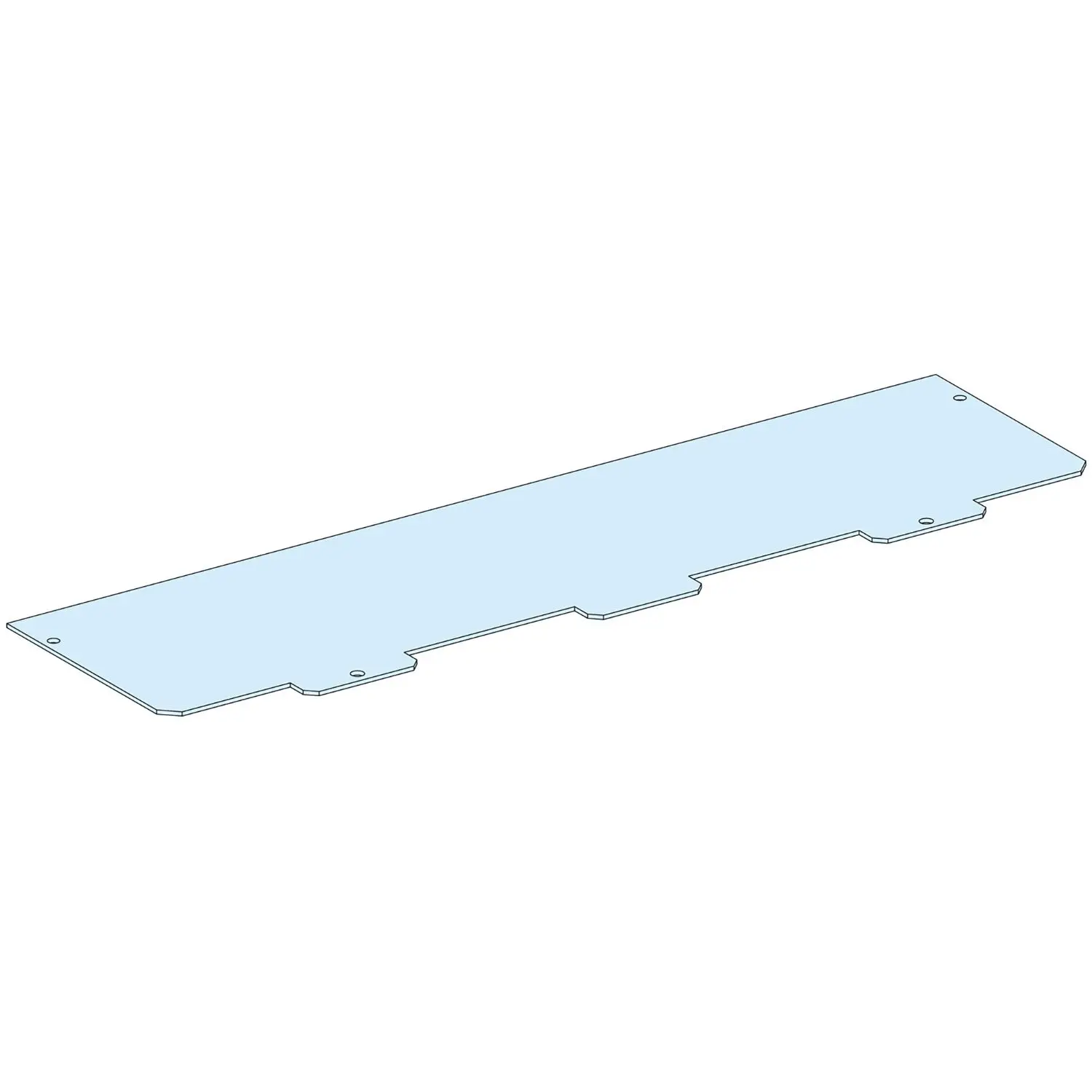 Produktfoto 1 von Schneider Electric Anschlussplatte, 600 x 600mm, für PrismaSeT PrismaSeT G-Gehäuse PrismaSeT G