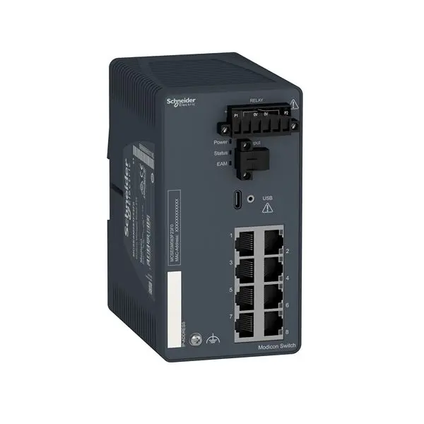 Produktfoto 1 von Schneider Electric Modicon IoT-Gateway, 8 COM-Ports
