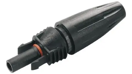 Produktfoto 1 von Weidmüller PV-STICK+ VPE10 Gerade DC Buchse DC-Buchse 30A 1kV / Außen 7.5 mm Außen-ø , Kabel, IP2X, IP65