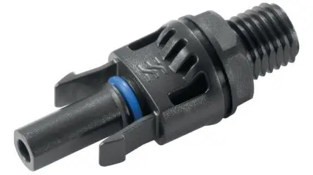 Produktfoto 1 von Weidmüller BUGH BOX WM4 C BT Gerade Hohlstecker DC-Stecker 35A 11kV / Außen 7 mm Außen-ø , Kabel, IP67, IP65, IP2X