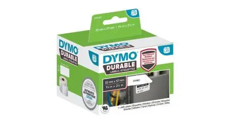 Produktfoto 1 von Dymo Etikette auf Rolle B. 57 mm für Dymo Label Writer 1 Roll auf Weiß 32 mm Polypropylen