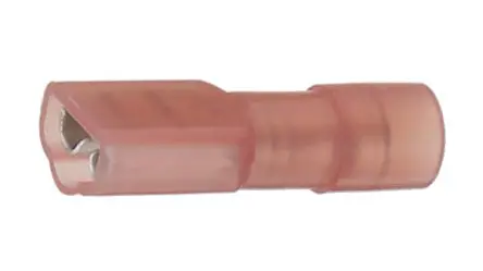 Produktfoto 1 von Vogt 46245/T3 Schnellkupplungs-Crimpanschluss, Rot, Isoliert, 6.3 x 0.8 mm, Buchse, 18 AWG min, 22 AWG