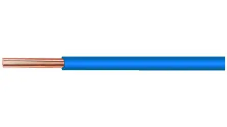 Produktfoto 1 von Huber+Suhner RADOX 155 Schaltdraht 1.5 mm², 16 AWG 100 m Blau Polyolefin