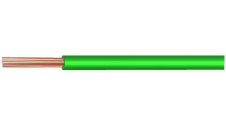Produktfoto 1 von Huber+Suhner RADOX 155 Schaltdraht 1.5 mm², 16 AWG 100 m Grün Polyolefin