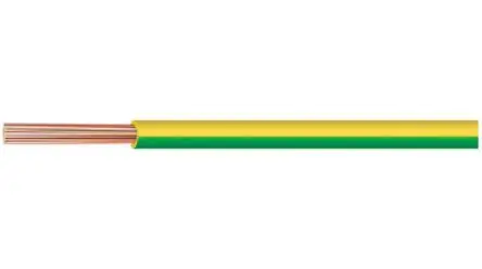 Produktfoto 1 von Huber+Suhner RADOX 155 Schaltdraht 0.5 mm², 20 AWG 100 m Grün, Gelb Polyolefin