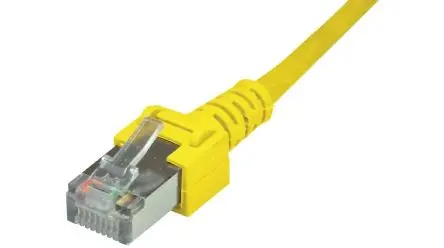 Produktfoto 1 von Dätwyler Cables Cat.5 Patchkabel, 5 m, Gelb S/UTP, A RJ45, B RJ45, Polyvinylchlorid