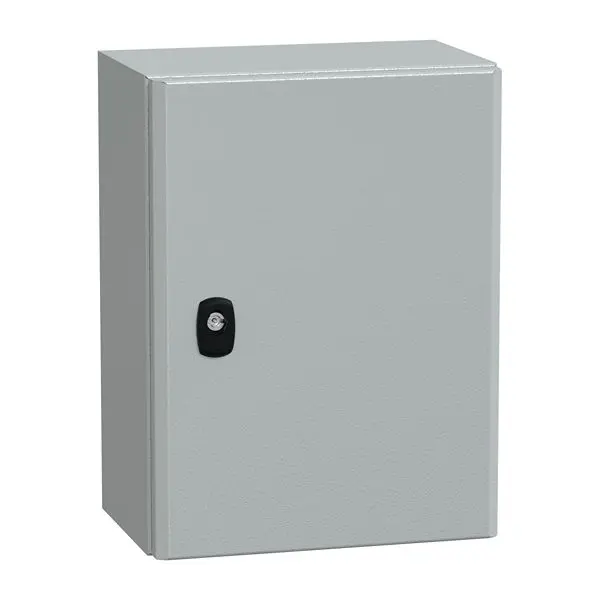 Produktfoto 1 von Schneider Electric PanelSet S3D Stahl Gehäusezubehör Grau Außenmaß 400 x 300 x 200mm IP66