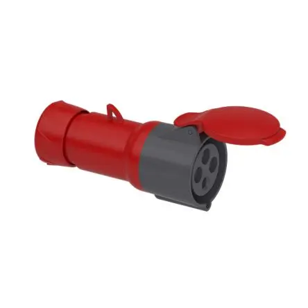 Produktfoto 1 von Schneider Electric Jack 98 x 98 x 165 mm Gerade Kabel Stecker 3 Stecker 32A