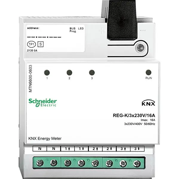Produktfoto 1 von Schneider Electric KNX Adapter Energiemessgerät zur Verwendung mit MTN-Reihe