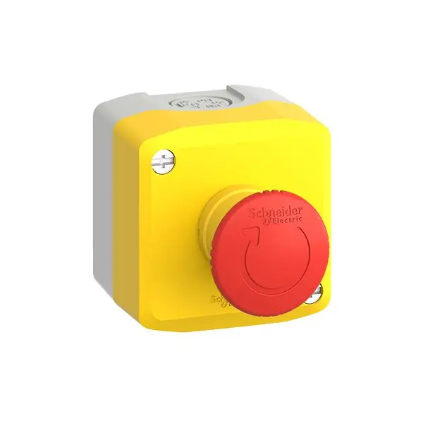 Produktfoto 1 von Schneider Electric Harmony XALK Steuerstation-Schalter Rot, IP66, IP67, IP69K Polycarbonat Not-Aus