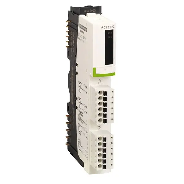 Produktfoto 1 von Schneider Electric STB Analoges Eingangsmodul für Stromverteilungsmodul STBPDT3100/3105 2 x Aktuell Eingang Modicon STB