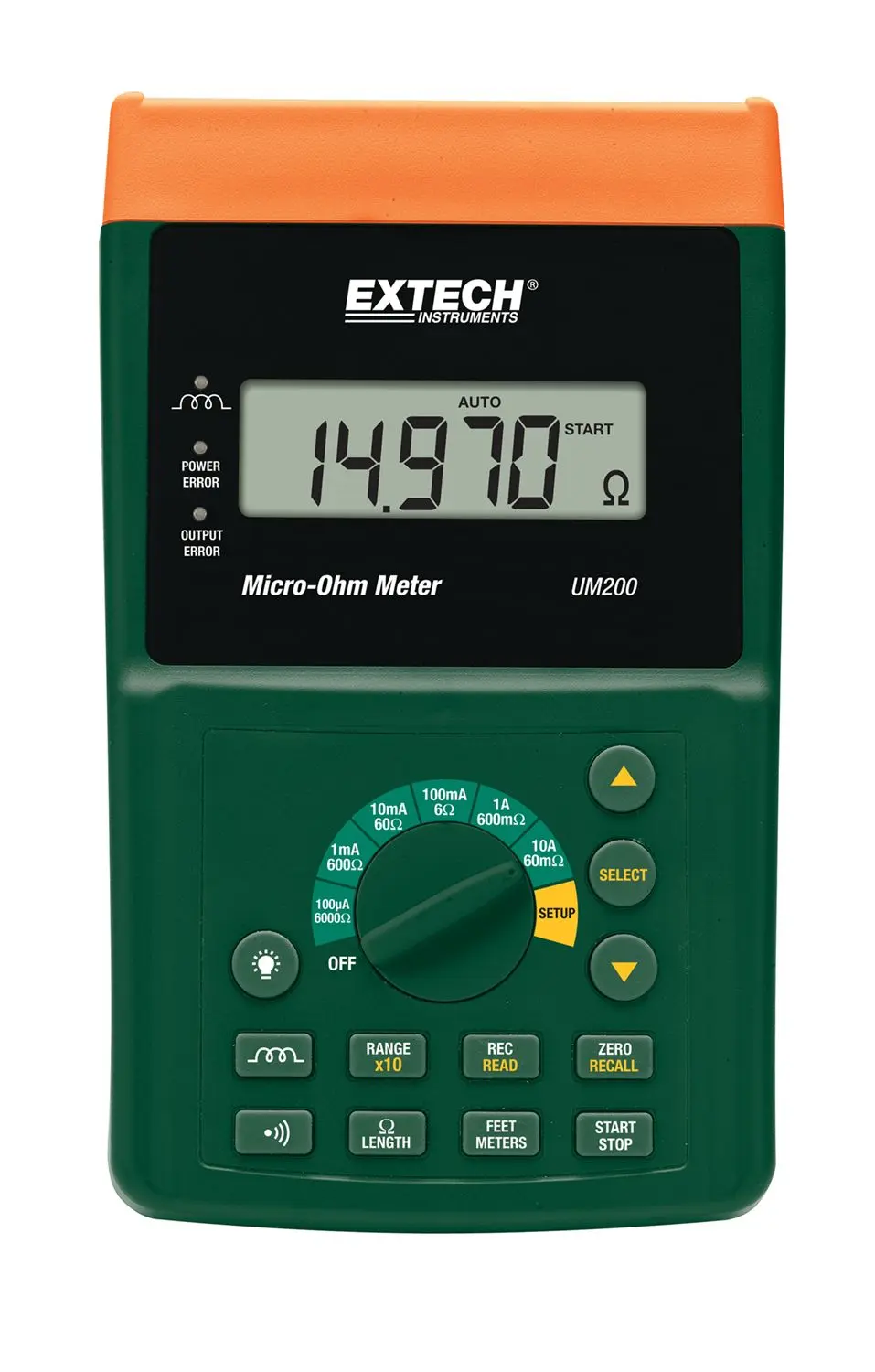 Produktfoto 1 von Extech UM200 Tragbares Gerät, Widerstand Ohmmeter 6 kΩ