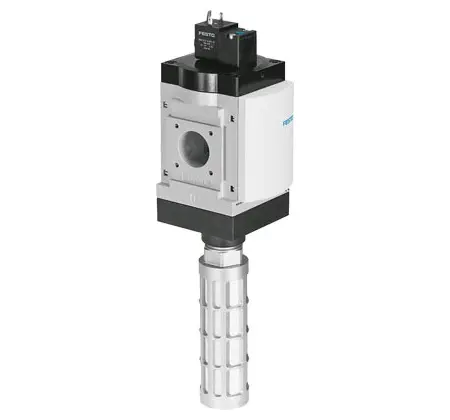 Produktfoto 1 von Festo MS 538731 Pneumatik-Magnetventil On/off Inline G1/2, Elektrisch-betätigt