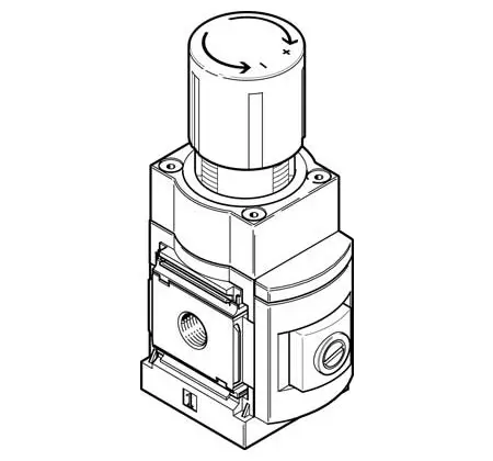 Produktfoto 1 von Festo MS Regler G 1/4 Mit Gewinde G G