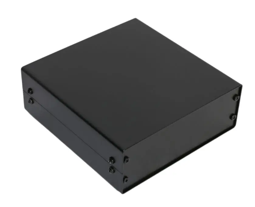 RS PRO ZR185; Aluminiumgehäuse; Aluminium; Schwarz IP40 Breite 180 mm Höhe 65 mm Länge 185 mm