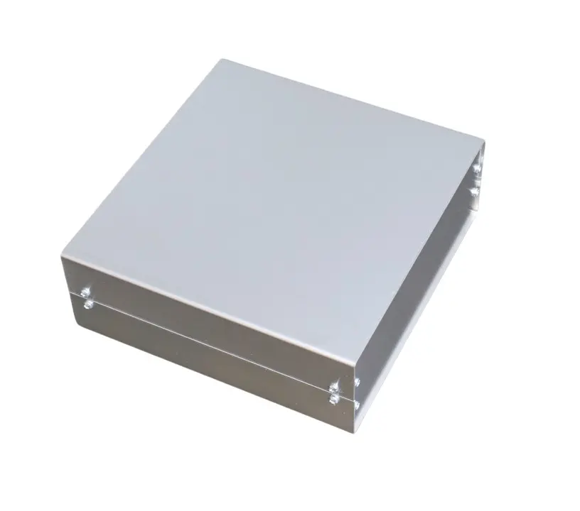 Produktfoto 1 von RS PRO; Aluminiumgehäuse; Aluminium; Aluminium IP40 Breite 260 mm Höhe 90 mm Länge 250 mm