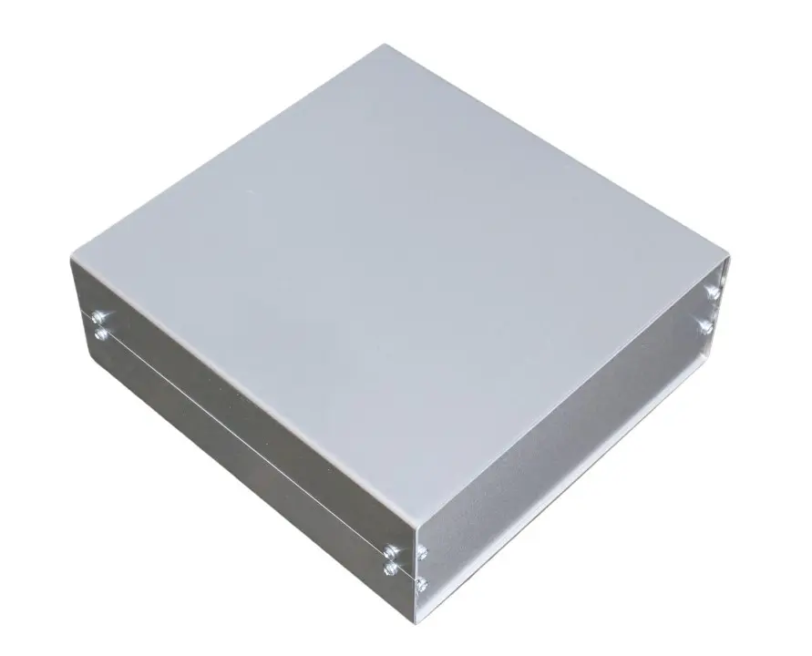 Produktfoto 1 von RS PRO ZR260; Aluminiumgehäuse; Aluminium; Aluminium IP40 Breite 250 mm Höhe 90 mm Länge 260 mm