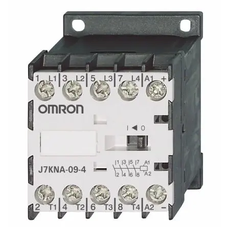 Omron J7KNA Schütz 24V ac-Spule, 4-polig, 24V ac / 9 A 4 kW