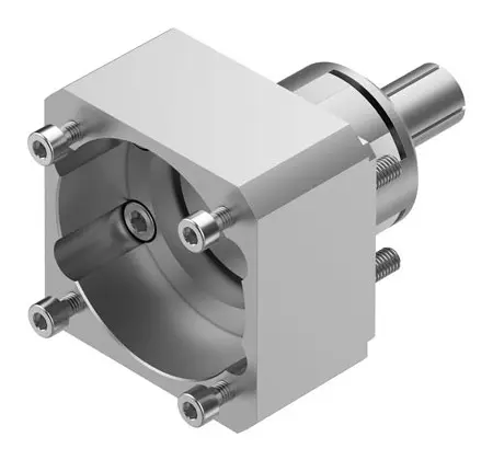 Produktfoto 1 von Festo Axialer Fuß zur Verwendung mit Pneumatikzylinder und Aktuator