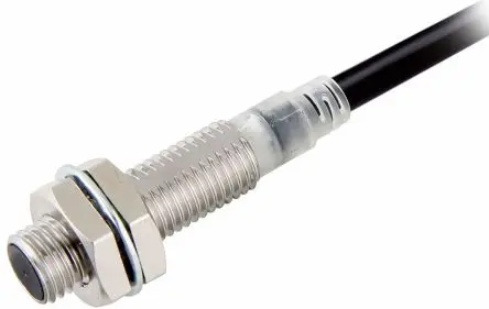 Produktfoto 1 von Omron E2E M8 Induktiver Näherungssensor, Zylindrisch 2-adrig / 100mA 2 mm, IP67 30 V dc