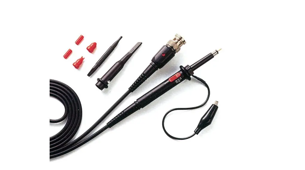 Produktfoto 1 von PeakTech PTK PTK-60 Oszilloskoptastkopf Passiver Oszilloskoptastkopf mit hoher Impedanz 1.1 to 10.1 dB 60 MHz BNC