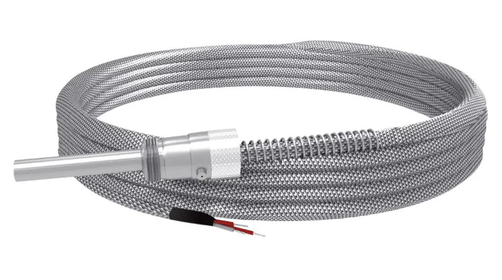 Produktfoto 1 von Emko PT100 Temperatursensor Ø 6mm x 50mm, -50°C → +400°C