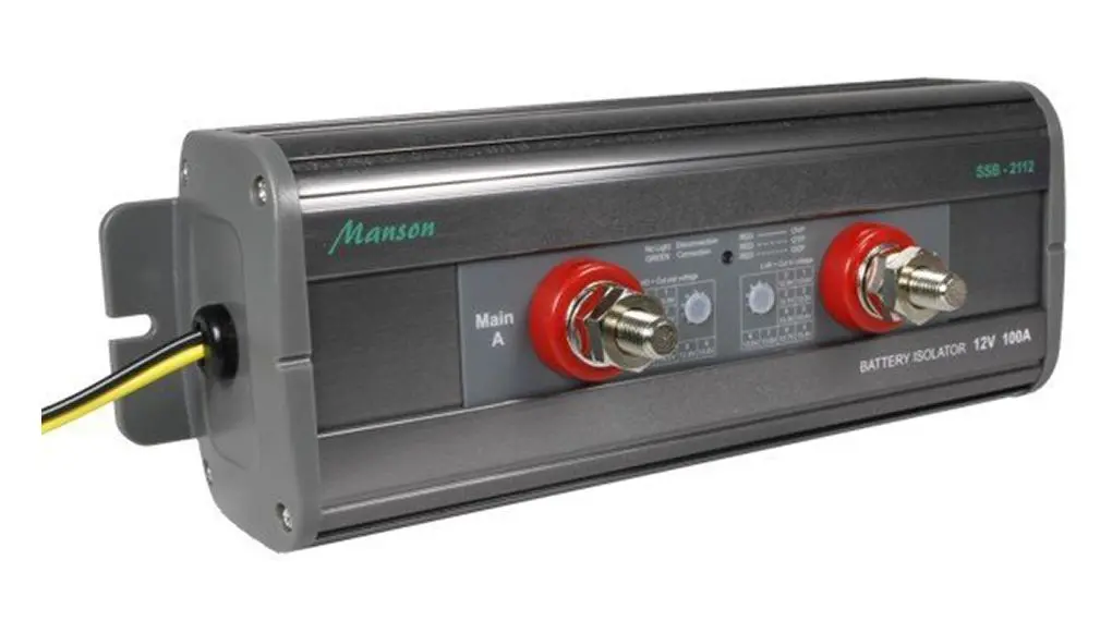 Produktfoto 1 von Manson SSB-2112 SSB Akkuladegerät, 12 V Bleiakku Bleiakku