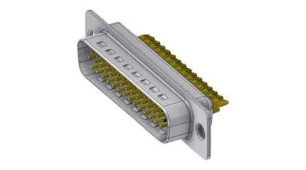 Produktfoto 1 von Deltron Connectors HD D-Sub-Steckverbinder Gerade, 26-polig, Kabel Stecker