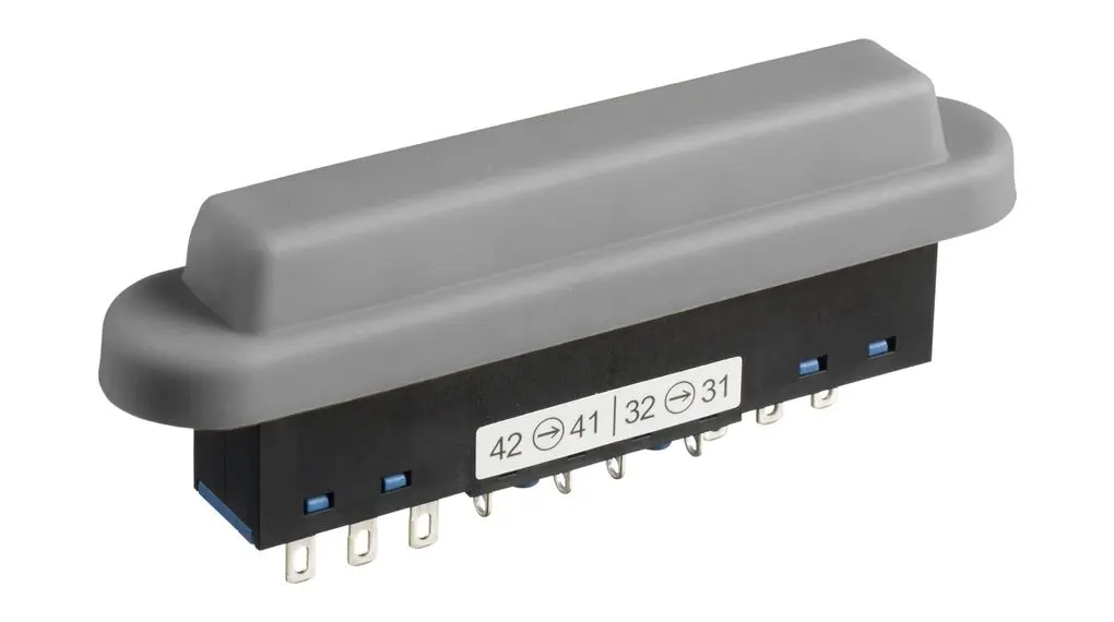 Produktfoto 1 von Idec HE2B Sicherheitsfreigabeschalter, DP3T, IP65, 3, T. 31 mm, B. 20 mm, L. 20 mm