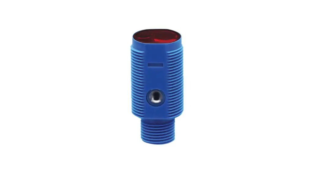 Produktfoto 1 von Contrinex from Molex Optischer Sensor, Hintergrundunterdrückung, Bereich 10 → 250 mm, PNP Ausgang, Stecker M12