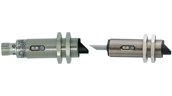 Produktfoto 1 von Contrinex from Molex Optischer Sensor, Diffus, Bereich 10 → 120 mm, PNP Ausgang, Anschlusskabel, Hellschaltend