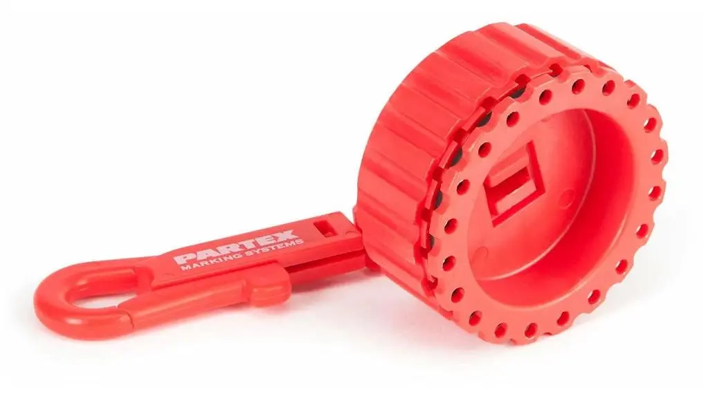 Produktfoto 1 von Partex Marking Systems Kabelmarkierung, Typ Spender für Marker