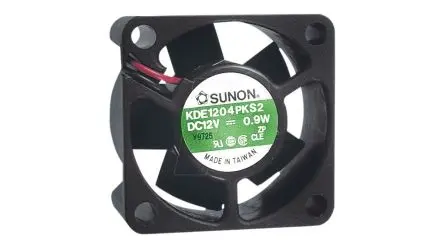 Produktfoto 1 von Sunon MF Axiallüfter, Vapo, 12V dc / 0.42 W 35 mA, 9600 U/min, 3 cfm 25 mm 25mm 10 mm