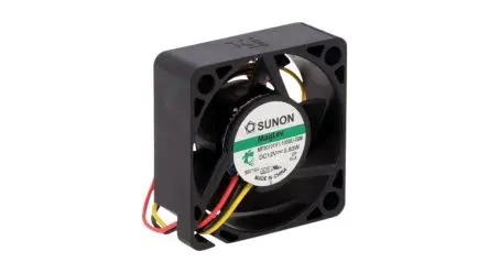 Produktfoto 1 von Sunon MF Axiallüfter, Vapo, 12V dc / 0.77 W 64 mA, 11500 U/min, 5.5 cfm 30 mm 30mm 10 mm