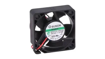 Produktfoto 1 von Sunon MF Axiallüfter, Vapo, 12V dc / 0.45 W 37 mA, 8600 U/min, 4.6 cfm 30 mm 30mm 10 mm