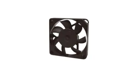 Produktfoto 1 von Sunon MF Axiallüfter, Vapo, 5V dc / 380 mW 76 mA, 5800 U/min, 7.3 m³/h 35 mm 35mm 6 mm