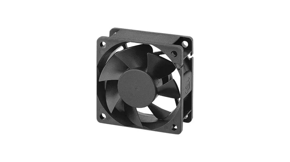 Produktfoto 1 von Sunon dc-Axiallüfter, 24 V DC, 60 x 60 x 25mm, 37.2m³/h