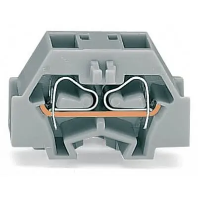 Produktfoto 1 von WAGO 260 Anschlussklemmenblock 4 Grau, 1.5mm², 300V Zugfederklemme