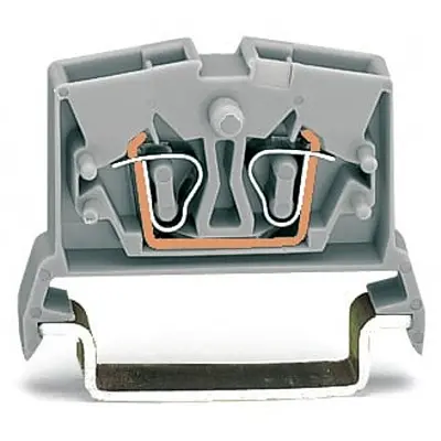 Produktfoto 1 von WAGO 264 Anschlussklemmenblock 1 Grau, 2.5 mm², 800 V Zugfederklemme