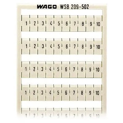 Produktfoto 1 von WAGO 45931 Markierungskarte