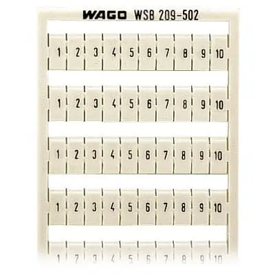 Produktfoto 1 von WAGO 45931 Markierungskarte