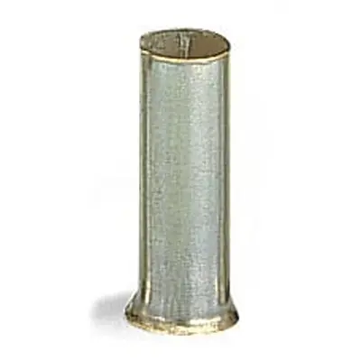 Produktfoto 1 von WAGO 216 Aderendhülse, Stift ø 5.8 mm, Silber, 12 mm, 12 mm, Unisoliert, 8 AWG max.