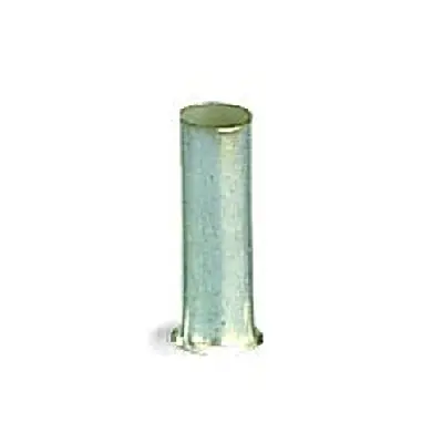 Produktfoto 1 von WAGO 216 Aderendhülse, Stift ø 2.8 mm, Silber, 6 mm, 6 mm, Unisoliert