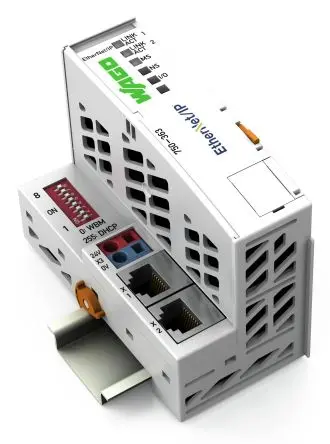 Produktfoto 1 von WAGO 750 Kommunikationsmodul, 2 Eing. Transistor Ausg.Typ Digital Eing.Typ
