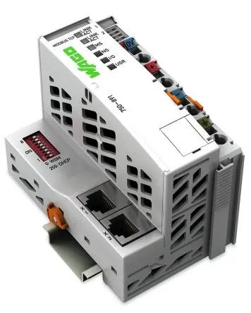 Produktfoto 1 von WAGO 750 Kommunikationsmodul, 2 Eing. Transistor Ausg.Typ Digital Eing.Typ