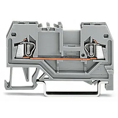 Produktfoto 1 von WAGO 279 Anschlussklemmenblock 1 Grau, 1.5 mm², 800 V Zugfederklemme